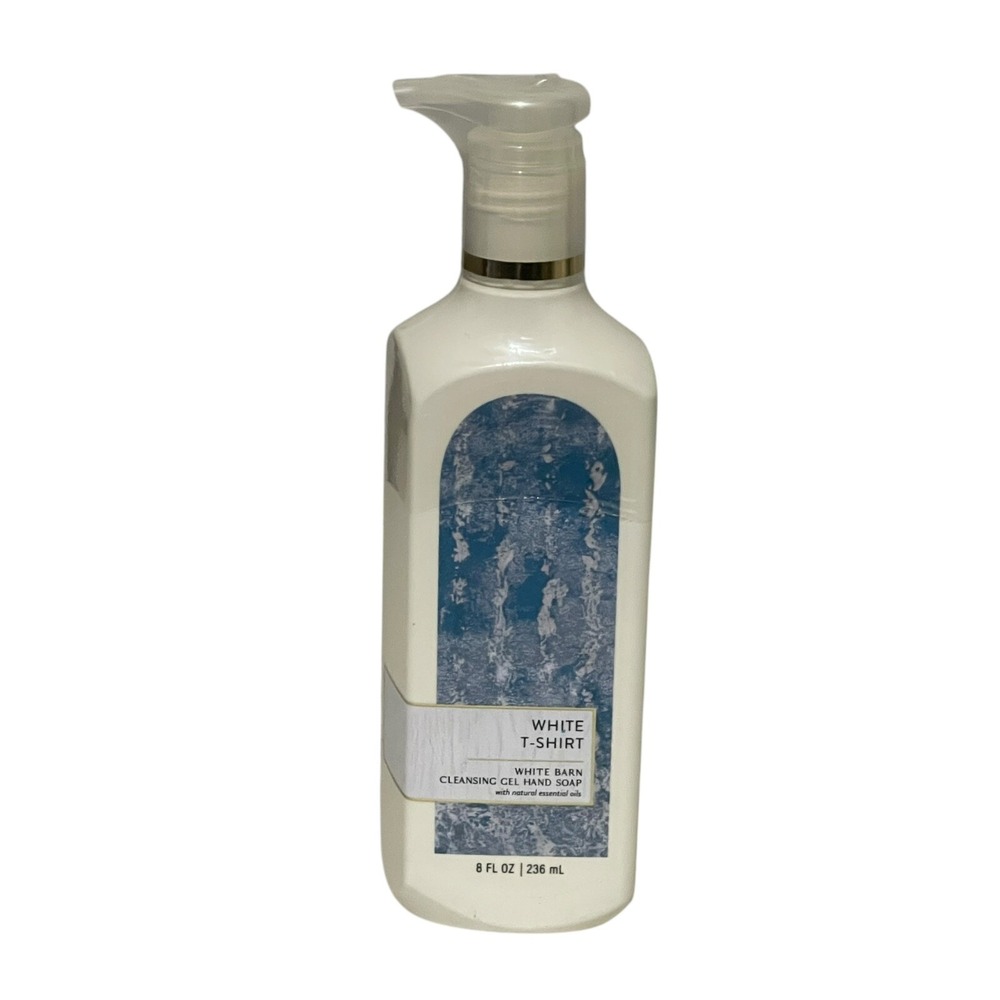 Bath Body Works Hand Soap White T-shirt Cleansing Gel White Barn New Sealed